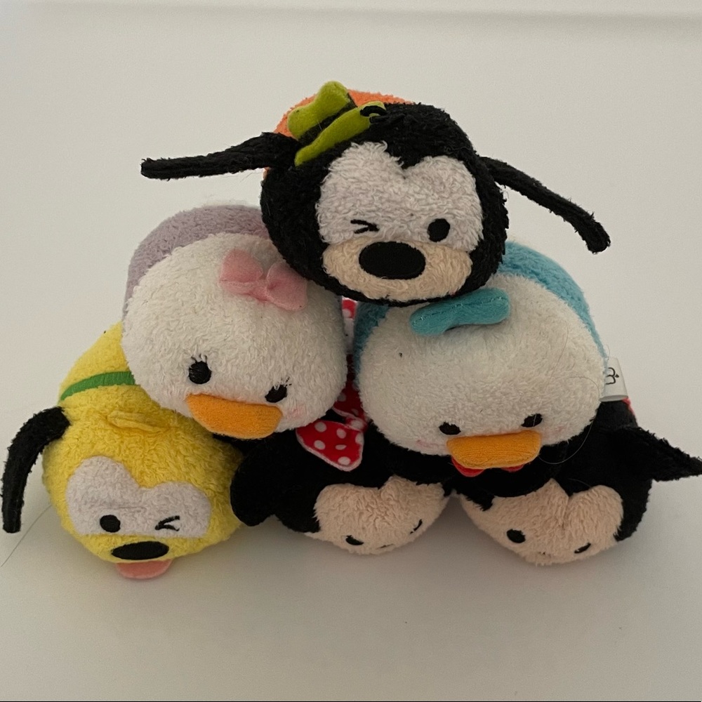 Authentic Disney Mickey Mouse Club House Plush Tsum Tsum Bundle Discontinued
